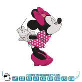 Mickey and Minnie Kiss Embroidery Design Pack – 2 Designs | FineryEmbroidery - FineryEmbroidery